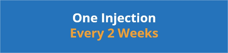 One Injection Every 2 Weeks